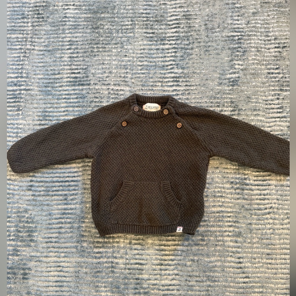 Cozy Olive Green Knit Sweater